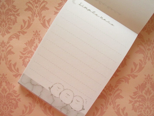 Photo: Kawaii Cute Mini Memo Pad Simple Moco Kamio Japan *Marble (215491)