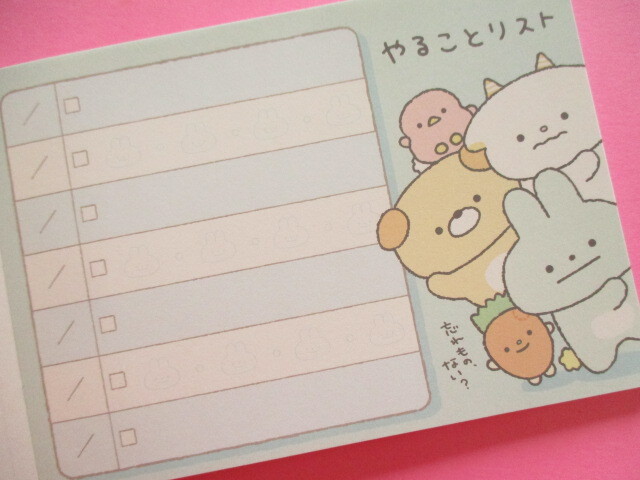 Photo: Kawaii Cute Large Memo Pad Pokantotan San-x *ぽかんとしても まぁいっか (MH17102)