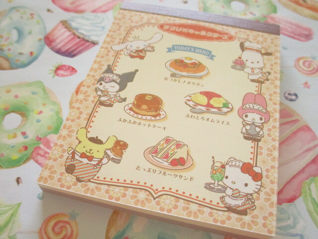 Photo1: Kawaii Cute Mini  Memo Pad Sanrio *Sanrio Characters (409609)