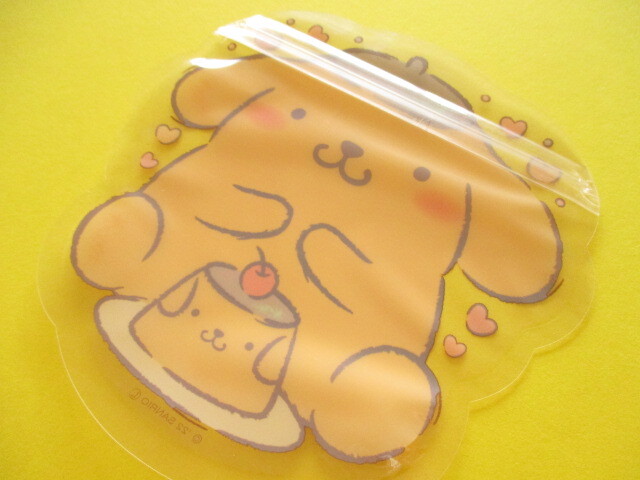 Photo: Kawaii Cute Die-Cut Zipper Bags Set Sanrio *POMPOMPURIN (DZB-PN)