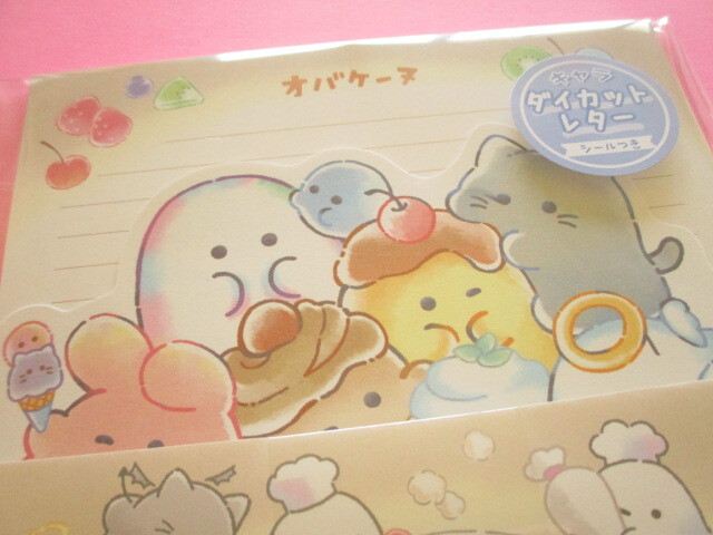Photo: Kawaii Cute Letter Set Obakenu Crux *むぎゅむぎゅ (120555)