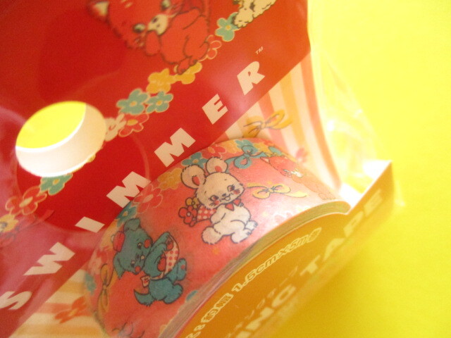 Photo: Kawaii Cute Masking Tape Sticker *Swimmer (SE-SW10210)
