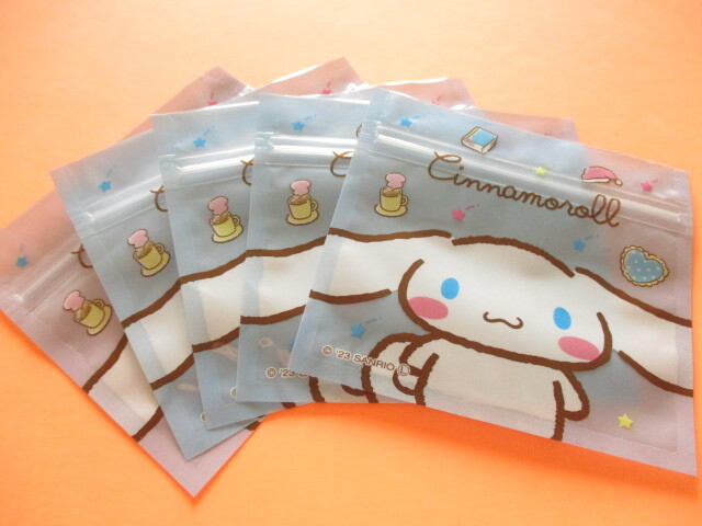 Photo: 5pcs Kawaii Cute Sanrio Cinnamoroll Small Zipper Bags Set (ZBS14-CN)