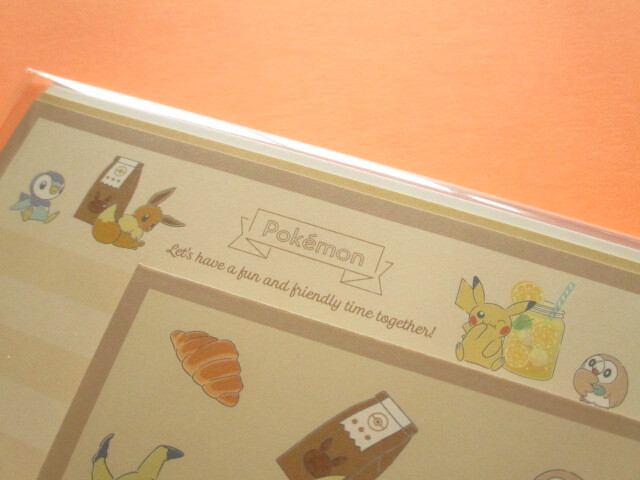Photo: Kawaii Cute Letter Set Cute Pokémon  Kamio Japan *Enjoy Tea Time (303891)