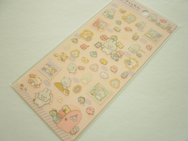 Photo1: Kawaii Cute Stickers Sheet Pokantotan San-x *ぽかんとおでかけ (SE60602)