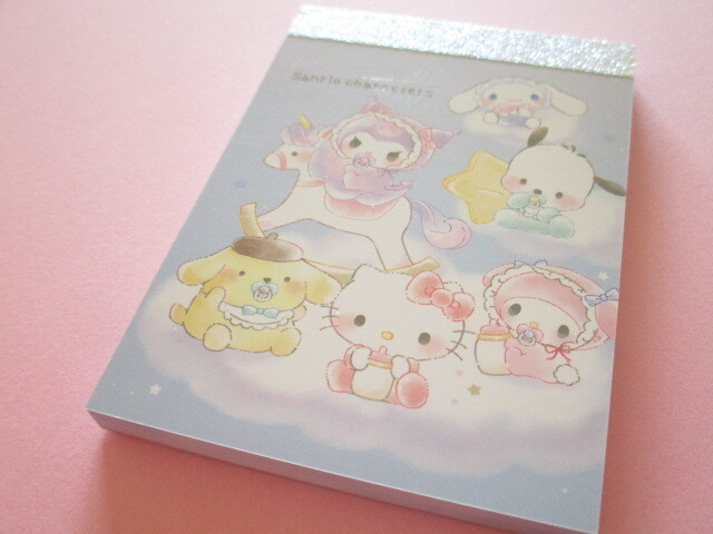 Photo1: Kawaii Cute Mini Memo Pad Sanrio Characters Sanrio *よちよちbaby (120901) 