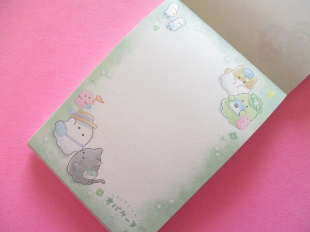 Photo: Kawaii Cute Mini Memo Pad Obakenu Crux *しゅっぱつ (121726）