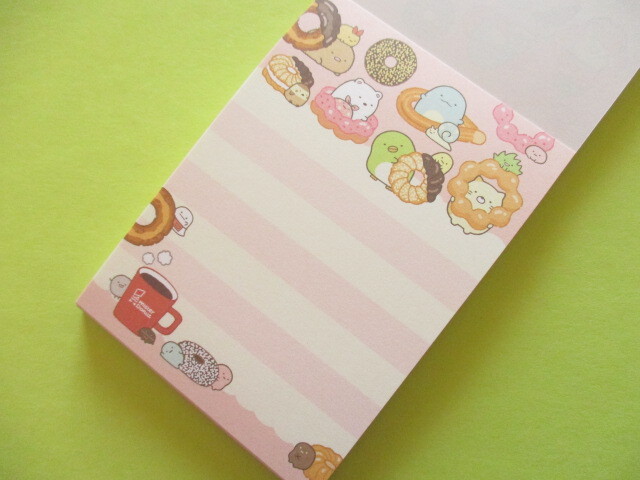Photo: Kawaii Cute Mini Memo Pad Sumikkogurashi San-x *Mister Donut (MH19701-2)