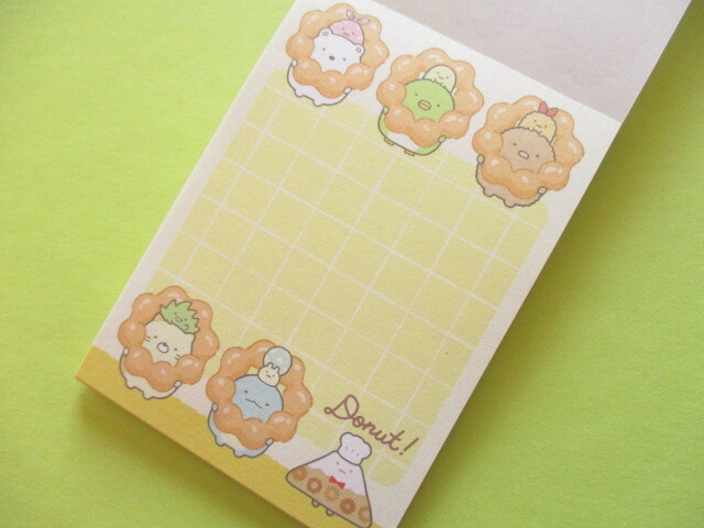 Photo: Kawaii Cute Mini Memo Pad Sumikkogurashi San-x *Mister Donut (MH19701-1)