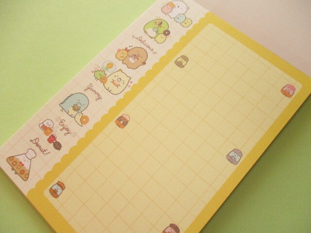 Photo: Kawaii Cute Large Memo Pad Sumikkogurashi San-x *Mister Donut (MH19802)