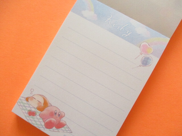 Photo: Kawaii Cute Mini Memo Pad Kirby Kamio Japan *Enjoy Picnic (304196) 