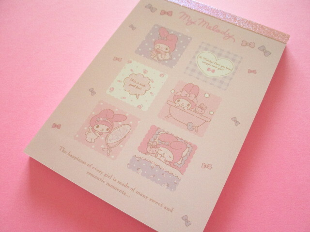 Photo1: Kawaii Cute Large Memo Pad Sanrio *My Melody (410193) 