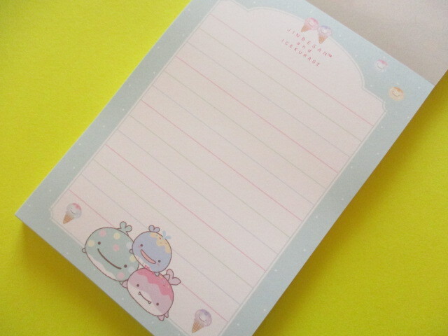 Photo: Kawaii Cute Large Memo Pad Jinbesan San-x *Jinbesan & Icekurage (MH20502)