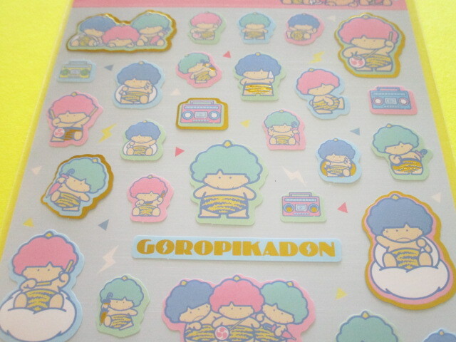 Photo: Kawaii Cute Stickers Sheet Goropikadon Sanrio *Pop 80's Mix Tune (410810)