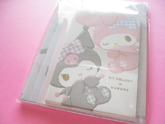 Photo1: Kawaii Cute Letter Set My Melody & Kuromi Crux *もこっと (122383)