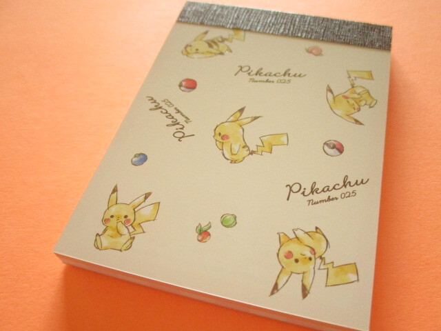 Photo1: Kawaii Cute Pikachu Mini Memo Pad Cute Model *チラシ (304115)