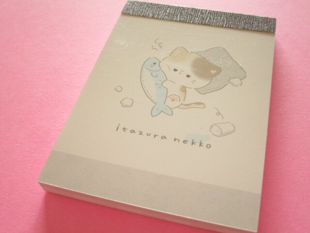 Photo1: Kawaii Cute Mini Memo Pad Crux *Itazura Nekko (123374)