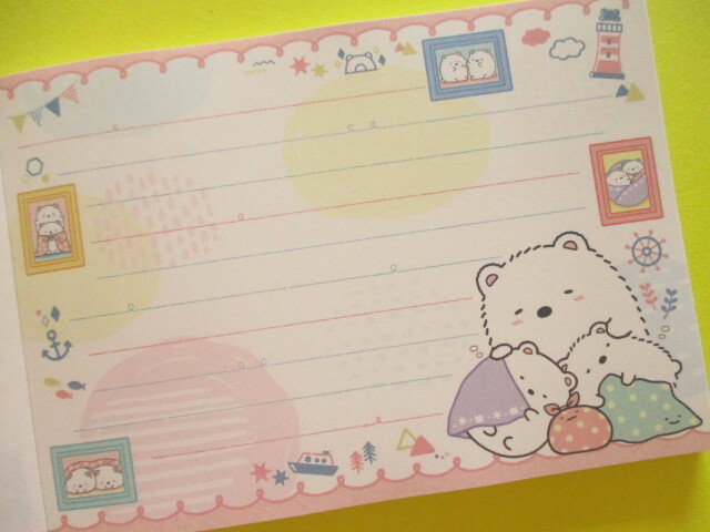 Photo: Kawaii Cute Large Memo Pad Sumikkogurashi San-x *Home of Shirokuma (MH21201)