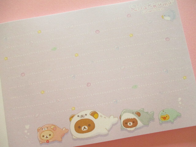 Photo: Kawaii Cute Large Memo Pad Rilakkuma San-x *Umirila_Kibun (MH21001)