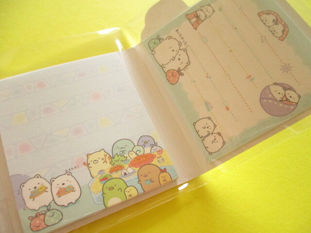 Photo: Kawaii Cute Patapata Mini Memo Pad Set Sumikkogurashi San-x *Home of Shirokuma (MH21102)