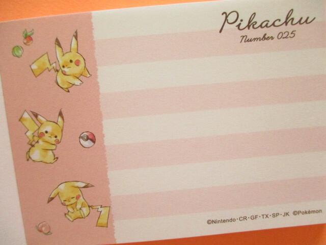 Photo: Kawaii Cute Pikachu Mini Memo Pad Cute Model *チラシ (304115)