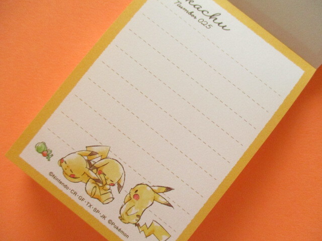 Photo: Kawaii Cute Pikachu Mini Memo Pad Cute Model *チラシ (304115)