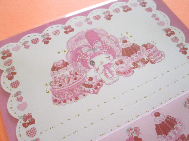 Photo: Kawaii Cute Letter Set Sanrio Characters × 飴ノ森ふみか Amenomori Fumika Clothes Pin *My Melody (LS-84003)