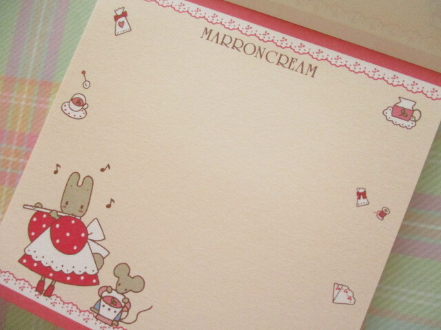 Photo: Kawaii Cute Medium Square Memo Pad Sanrio *Marron Cream (S2844907)