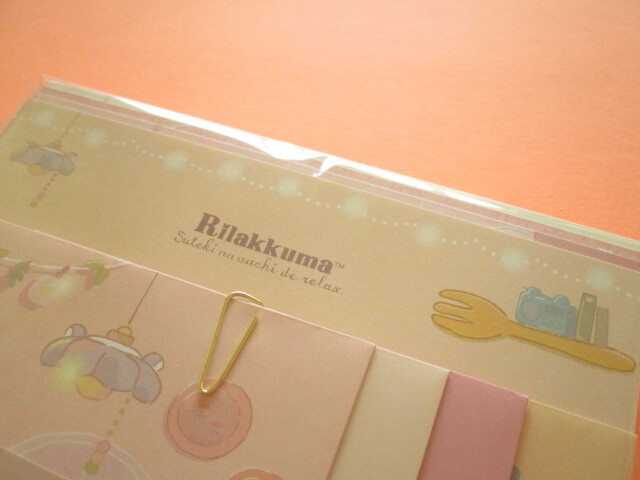 Photo: Kawaii Cute Regular Letter Set Rilakkuma San-x *すてきなお家 (LH82301)