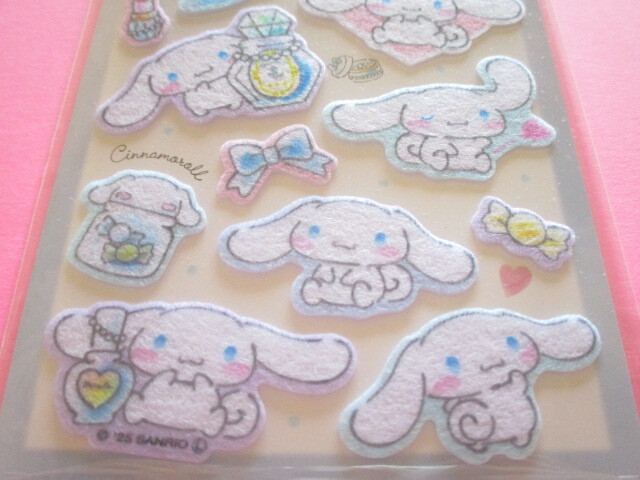 Photo: Kawaii Cute Felt Stickers Sheet Sanrio *Cinnamoroll (129065)