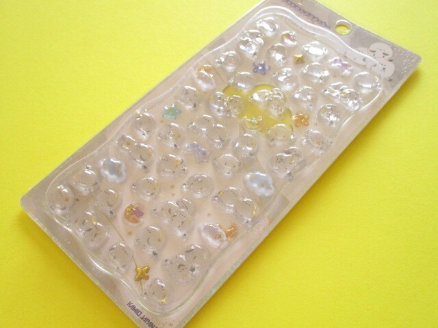 Photo1: Kawaii Cute Petit Drop Stickers Sheet KAMIO JAPAN *Mellow Enaga (226220)