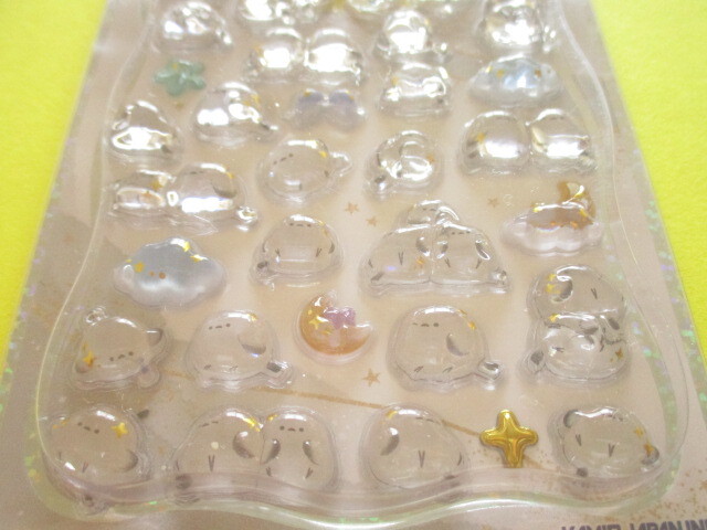 Photo: Kawaii Cute Petit Drop Stickers Sheet KAMIO JAPAN *Mellow Enaga (226220)