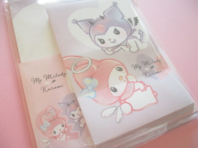 Photo: Kawaii Cute Letter Set My Melody & Kuromi Sanrio *Cute Battle (305521)