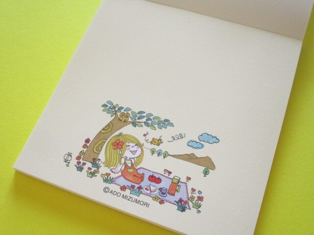 Photo: Kawaii Cute Square Memo Pad Ado Mizumori sun-star *Fruit (S2847027)