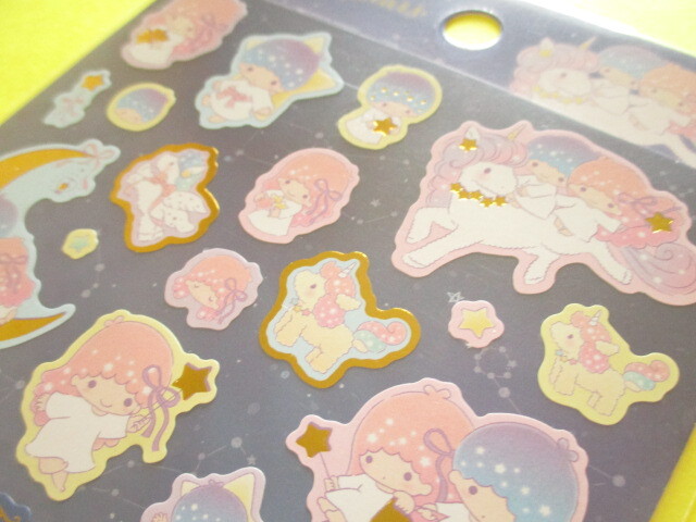 Photo: Kawaii Cute Stickers Sheet Sanrio *Little Twin Stars (星座プロモーション)