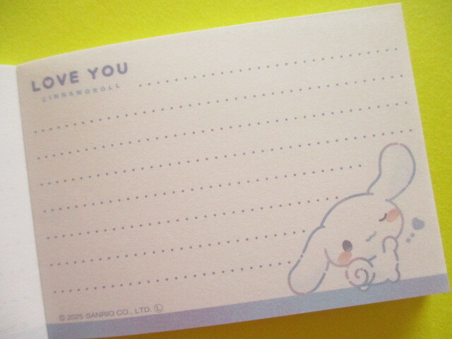 Photo: Kawaii Cute Mini Memo Pad Sanrio Characters Crux * Cinnamoroll (305626）