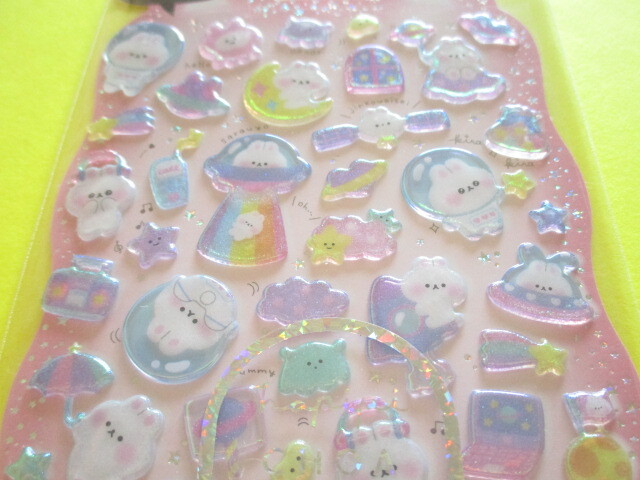 Photo: Kawaii Cute Hapipi Choa Choa Pop Stickers Sheet Q-LiA *うさうさ (91203）
