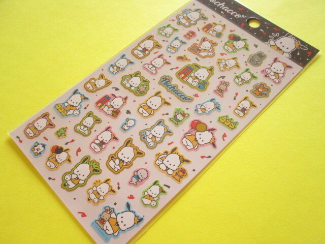 Photo1: Kawaii Cute Stickers Sheet Sanrio *Pochacco (みんなでパーティー)
