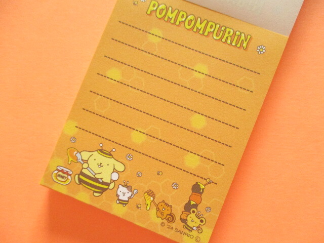 Photo: Kawaii Cute Mini  Memo Pad POMPOMPURIN Sanrio * ハチ (413576)