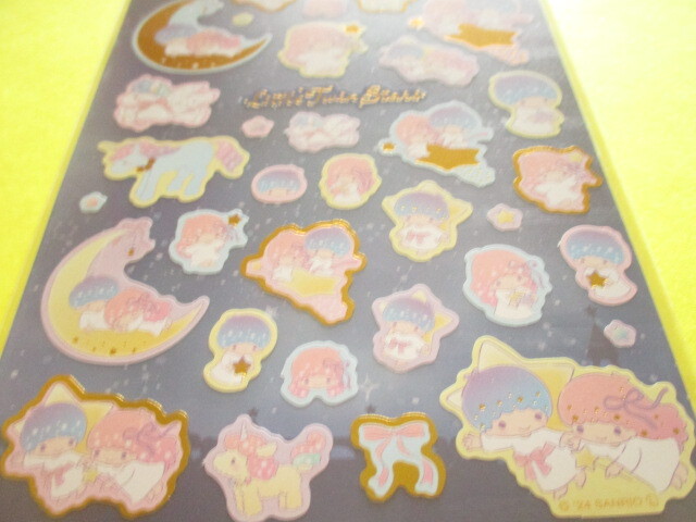 Photo: Kawaii Cute Stickers Sheet Sanrio *Little Twin Stars (星座プロモーション)