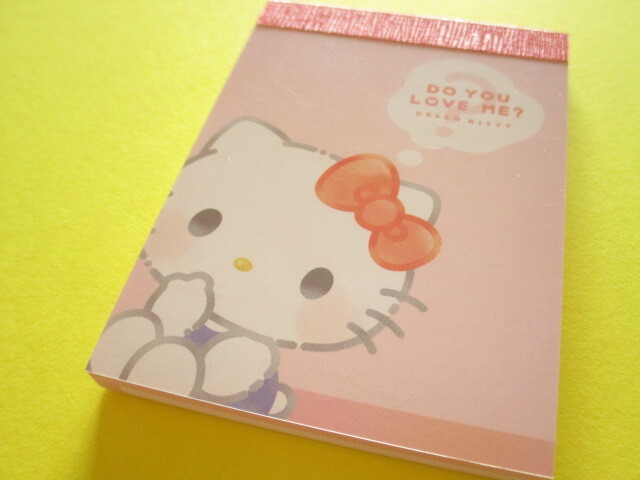 Photo1: Kawaii Cute Mini Memo Pad Sanrio Characters Crux *Hello Kitty (305625）