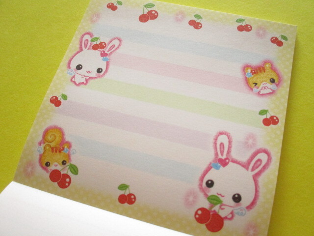 Photo: Kawaii Cute Medium Memo Pad Crux *フワフワらびちゃん (129902)