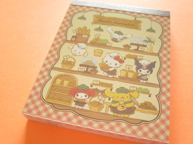 Photo1: Kawaii Cute Mini  Memo Pad Sanrio Characters Sanrio *Bakery (413651)