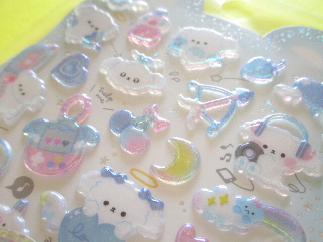 Photo: Kawaii Cute Hapipi Choa Choa Pop Stickers Sheet Q-LiA *わんわん (91205）