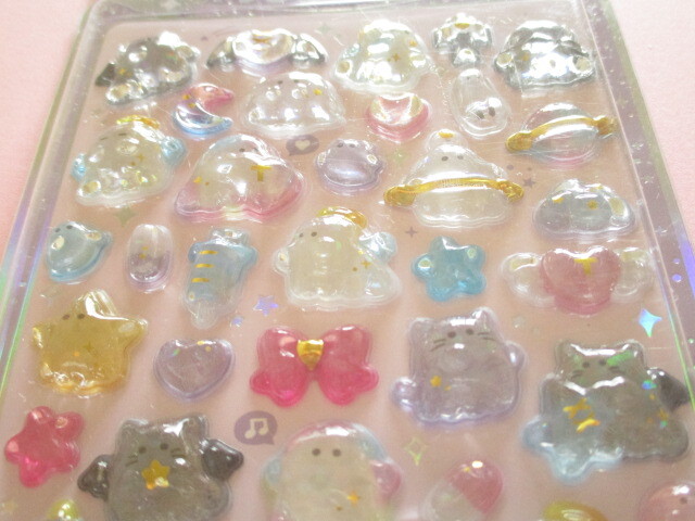 Photo: Kawaii Cute うるちゅる Pop Stickers Sheet Crux *Obakenu (130566)