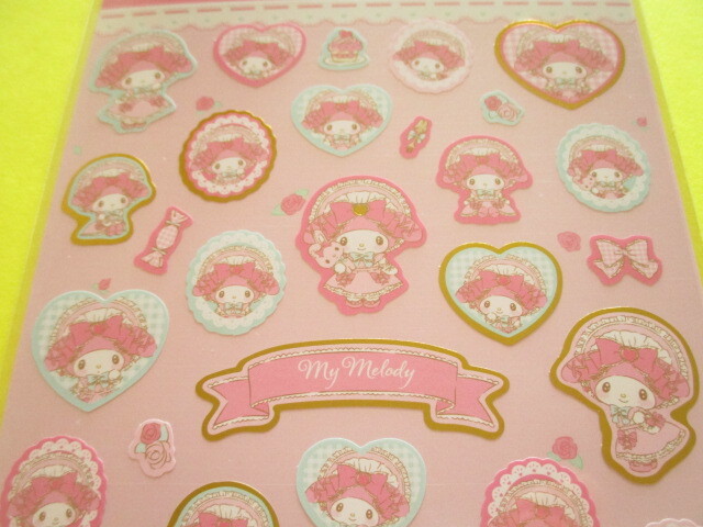 Photo: Kawaii Cute Stickers Sheet Sanrio *My Melody (ロリータ気分)