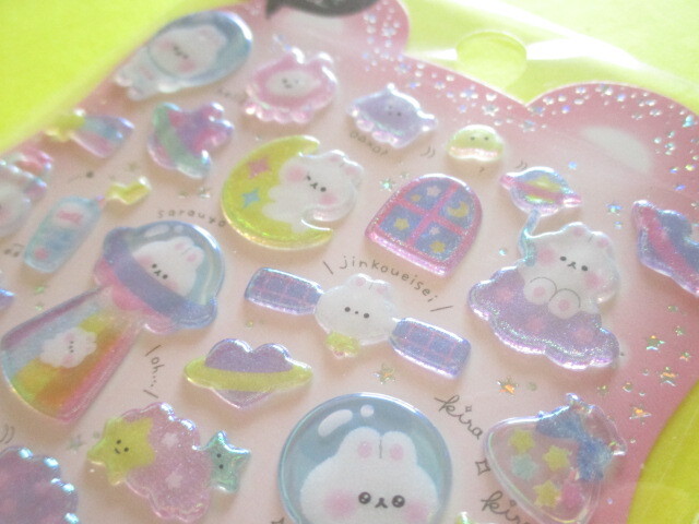 Photo: Kawaii Cute Hapipi Choa Choa Pop Stickers Sheet Q-LiA *うさうさ (91203）