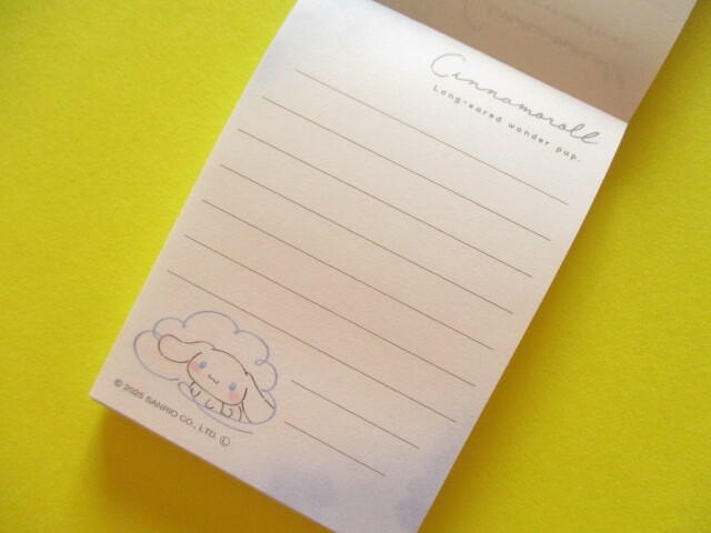 Photo: Kawaii Cute Mini Memo Pad Sanrio Characters Crux *Cinnamoroll (128832）