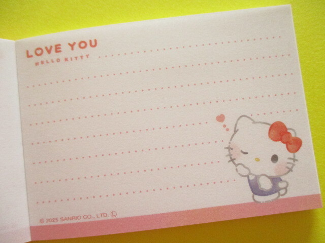 Photo: Kawaii Cute Mini Memo Pad Sanrio Characters Crux *Hello Kitty (305625）