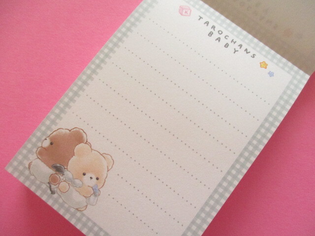 Photo: Kawaii Cute Tarochans Mini Memo Pad Crux *くまたろずベビー (128520)